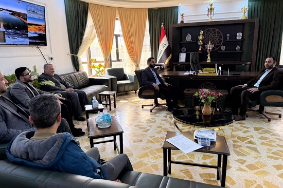 المحطة البحثية – حديثة تنفذ زيارة ميدانية إلى مشروع سد حديثة لتعزيز التعاون الفني